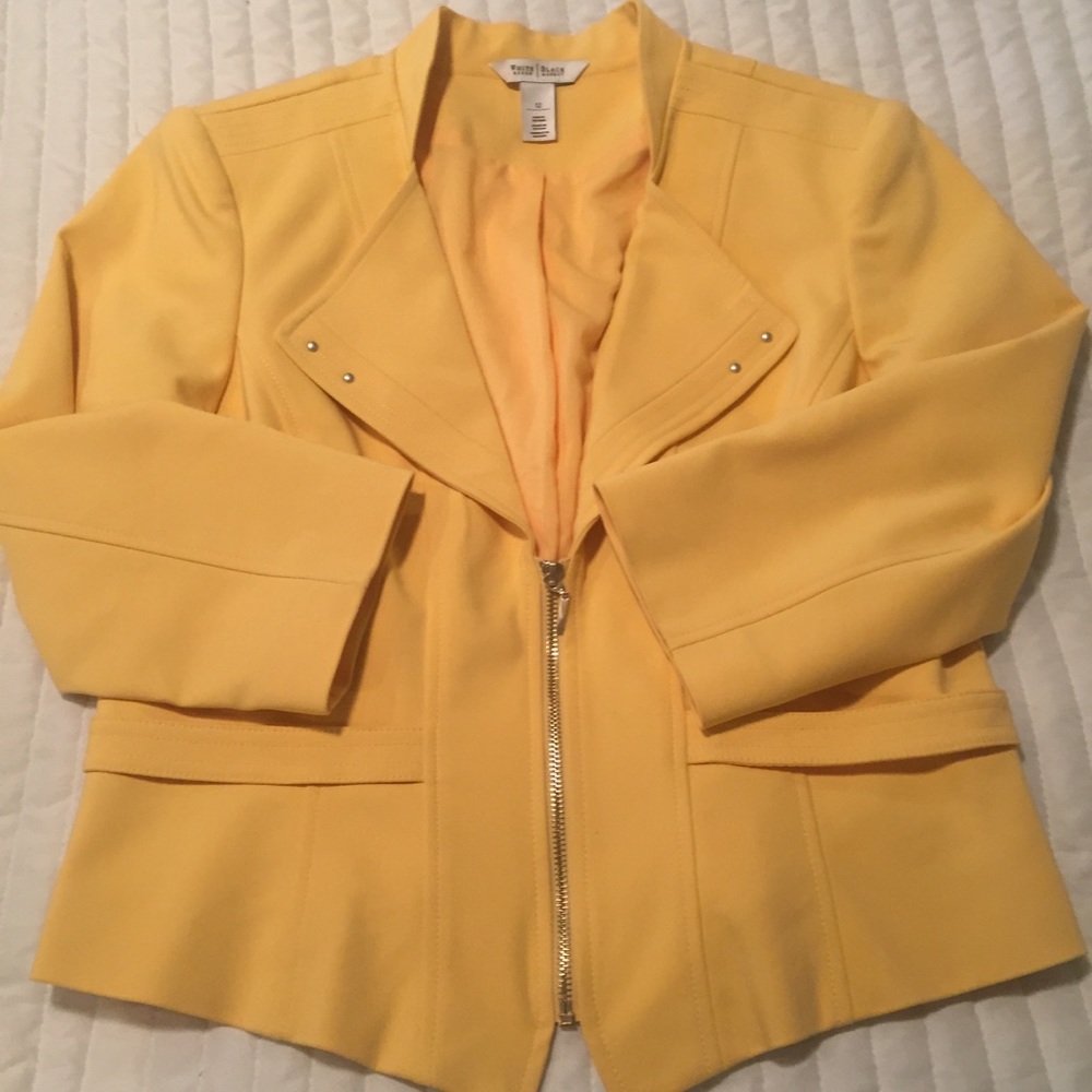 Yellow WH/BM BLAZER